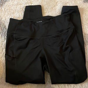 Torrid Black Active Lightweight Leggings with Pockets
